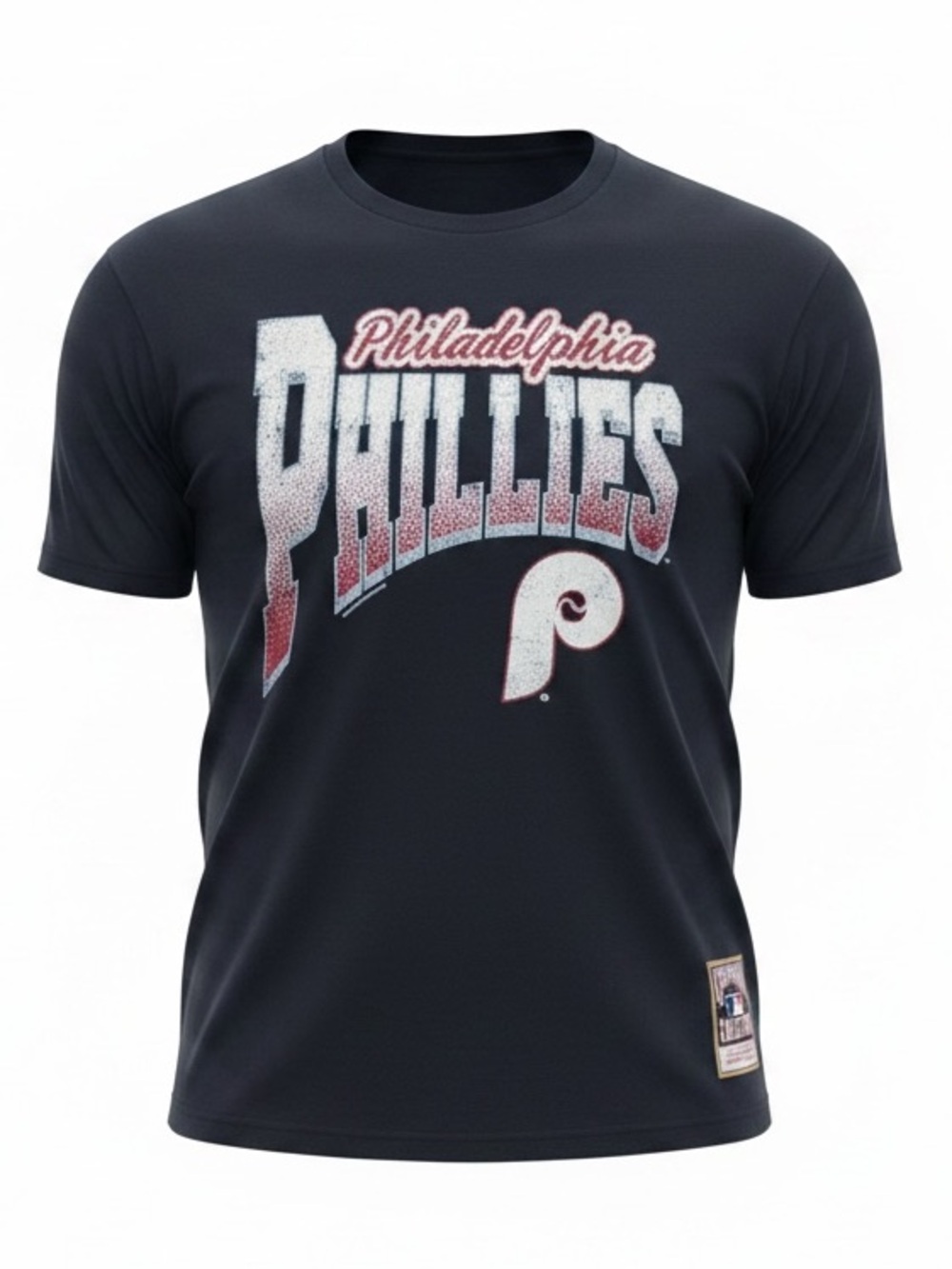 Mitchell & Ness Men’s XXL Black Philadelphia Phillies Graphic Tee NWOT